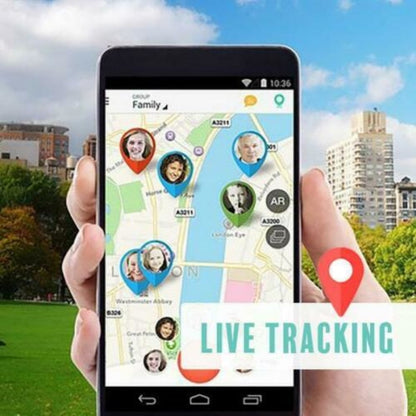 Live Position Tracking Device with Emergency Alert Button and Boundary Notifications for Pets Vehicles Loved Ones