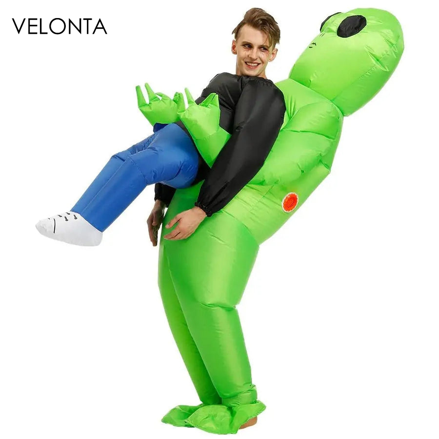 Ortekor Galactic Costume | Inflatable Alien Outfit with Leak-Proof Design | Fun for All Ages