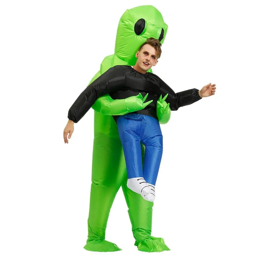 Ortekor Galactic Costume | Inflatable Alien Outfit with Leak-Proof Design | Fun for All Ages