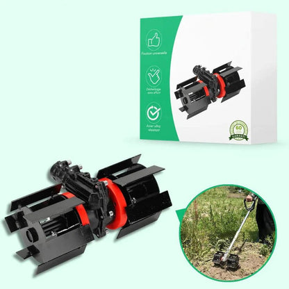 Garden Weeding Wheel | Durable Steel Tool for Effortless Weed Control | Universal Connector for Quick Gardening