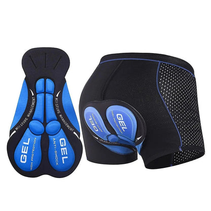Comfort Ride | Gel Padded Cycling Shorts for Long Distance Support | Breathable Fabric for Enhanced Performance