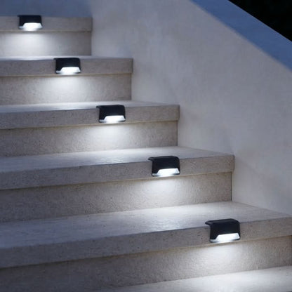 STEPGLINT – Solar Step Lights 8-Piece Set for Automatic Evening Lighting