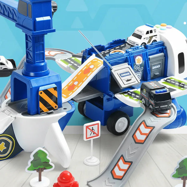 SkyMission | Adventure Airplane Playset with Multi-Vehicle Fun | Creative Role Play for Imaginative Exploration