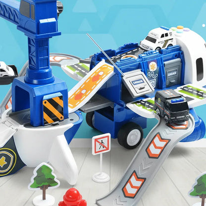 SkyMission | Adventure Airplane Playset with Multi-Vehicle Fun | Creative Role Play for Imaginative Exploration