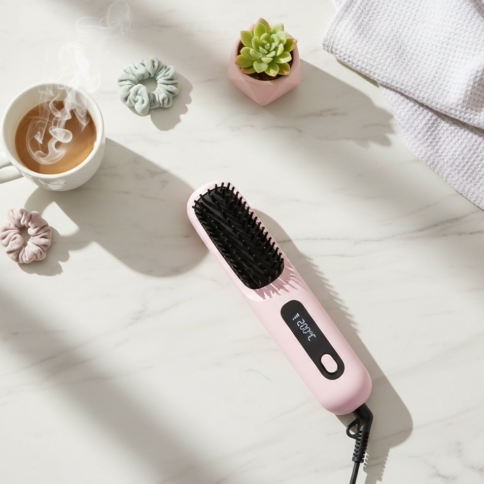 AirLuxe Travel Pro | Cordless Ionic Hair Dryer with Anti-Frizz Technology | Portable Solution for Silky-Smooth Hair
