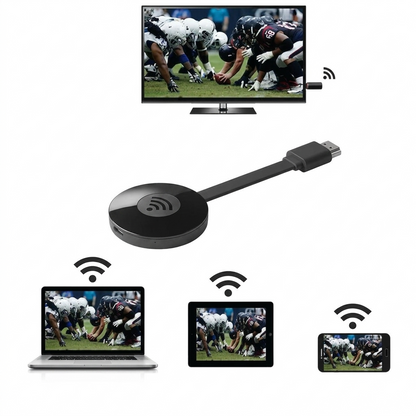 Wireless HDMI Display Adapter 1080p for Phone Tablet TV Screen Mirroring AirPlay Miracast DLNA Streaming Dongle for iPhone Android Mac PC Mo