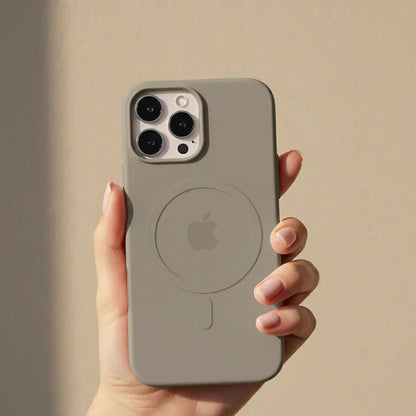 MagneSoft Luxe | iPhone 14 Case with Magnetic Soft-Touch Surface | Slim Design for Elegant Protection