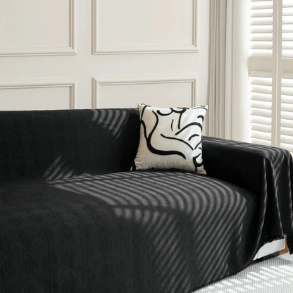 Dazzle Sofa Cover - Breathable Chenille, Geometric Design, Pet Friendly