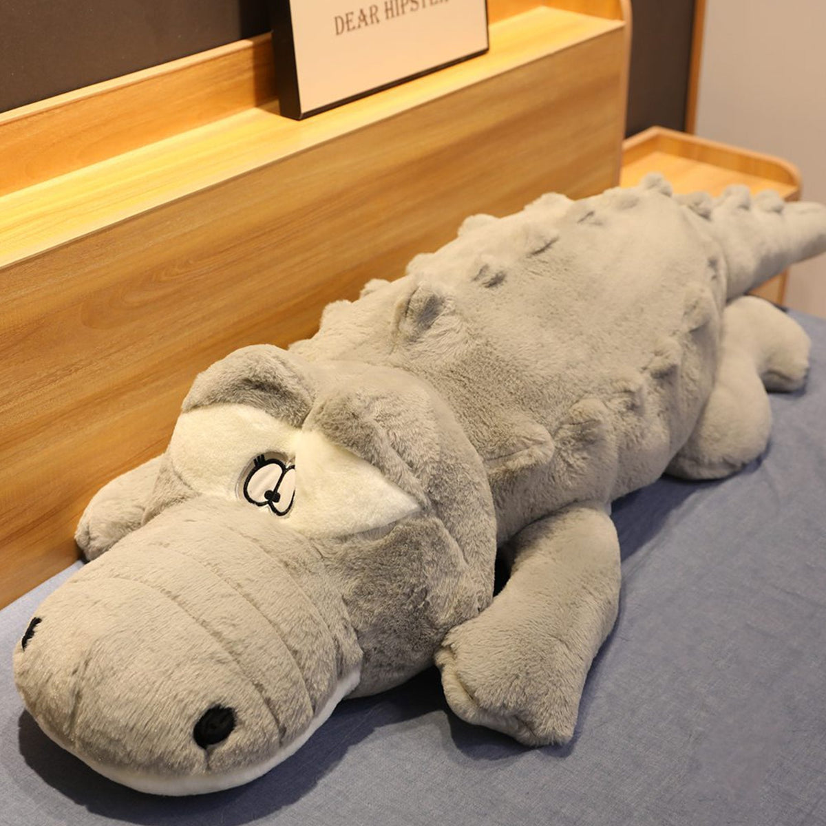 Giant Crocodile Plush Toy | Hypoallergenic Stuffed Animal for Ultimate Comfort