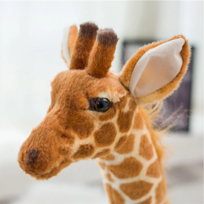 Giant Plush Stuffed Animal | Realistic Giraffe Design for Cozy Cuddles