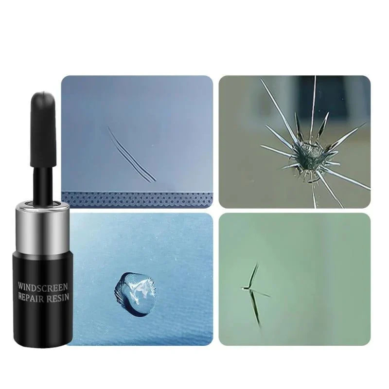 Glass Repair Kit | Quick and Clear Restoration with Easy Application | Ideal for Windows and Windshields