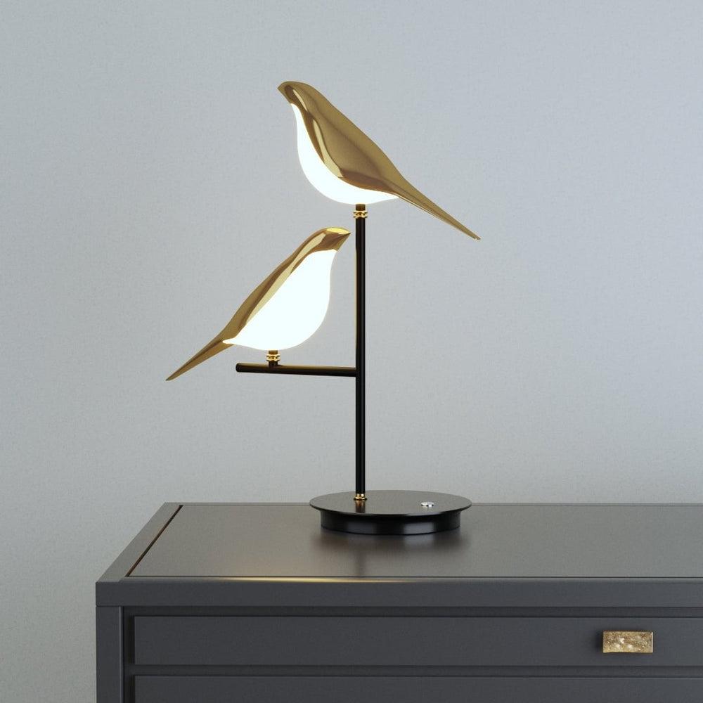 Glimmer Birdlight Wall Sconce - Nordic Metal, LED Design