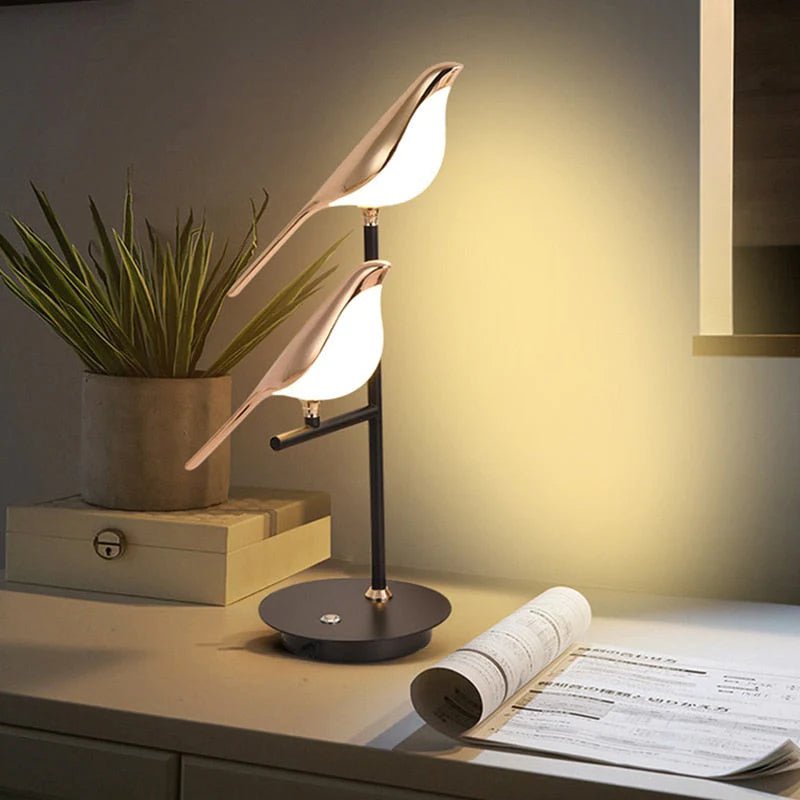 Glimmer Birdlight Wall Sconce - Nordic Metal, LED Design