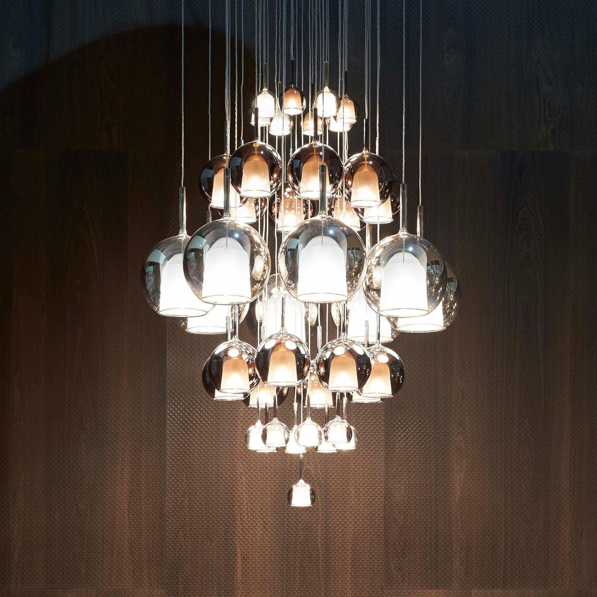 Glass Dome Hanging Ceiling Light 10 Inch for Kitchen Island Dining Room Indoor Pendant Fixture Adjustable Wire Metal Hardware