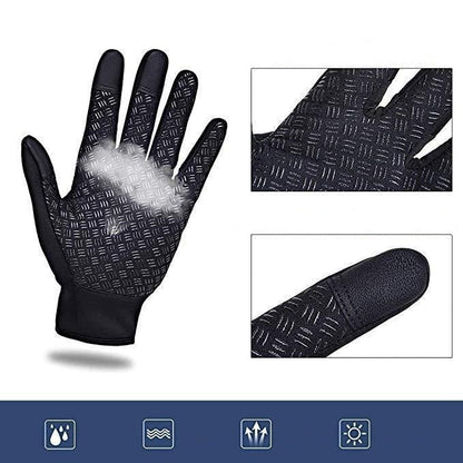 Touchscreen Winter Gloves Waterproof Windproof Thermal Insulated for Outdoor Cycling Hiking Running Cold Weather Activities Men Women