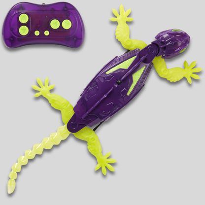 Glow Crawling Lizard | Remote Control Wall Climbing Toy with LED Lights | Interactive Fun for Kids