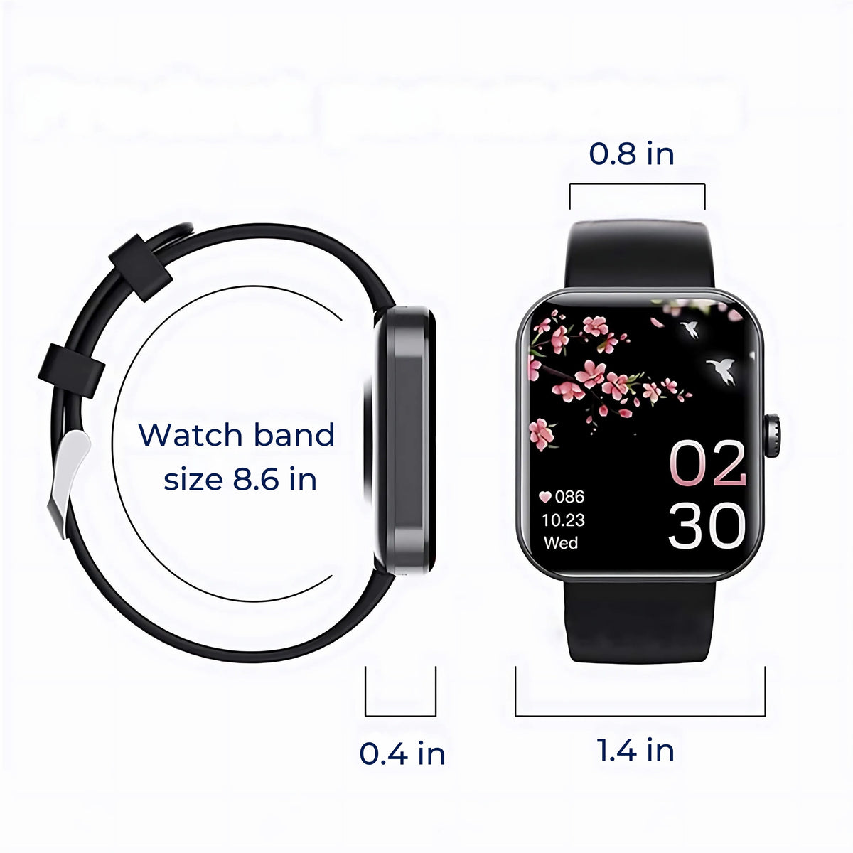 Non-Invasive Glucose Monitoring Smartwatch with Real-Time Tracking & Custom Health Alerts for Diabetics