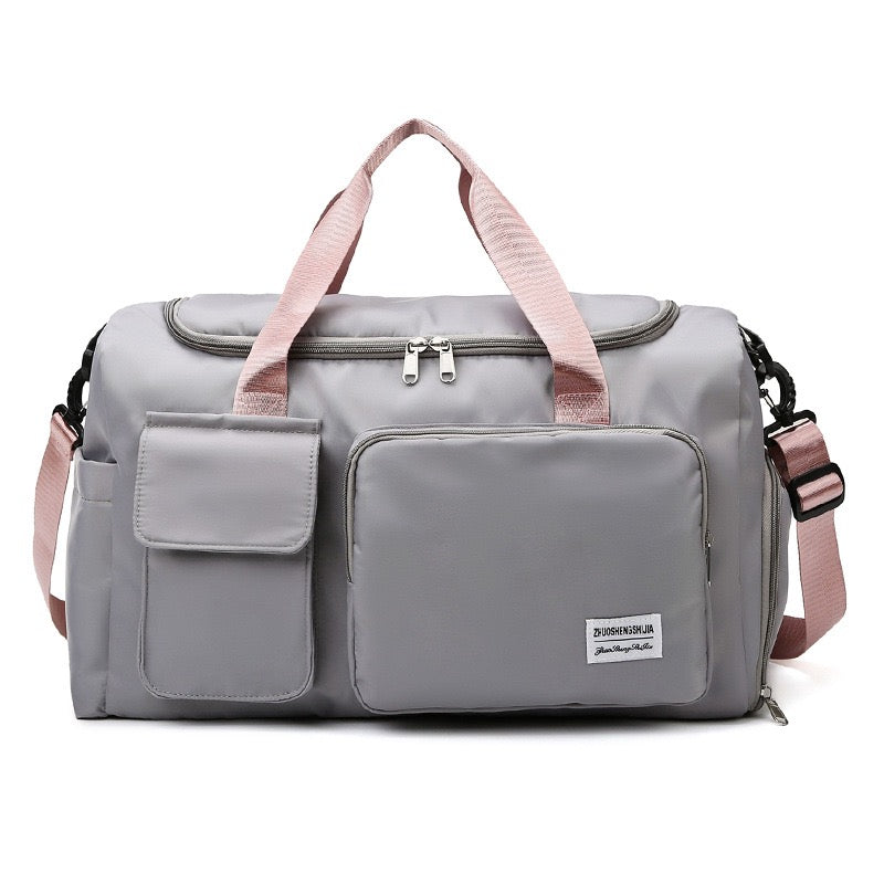 Gym Duffle Bag with Shoe Compartment – Multi-Pocket Travel Duffel for Sports & Weekends