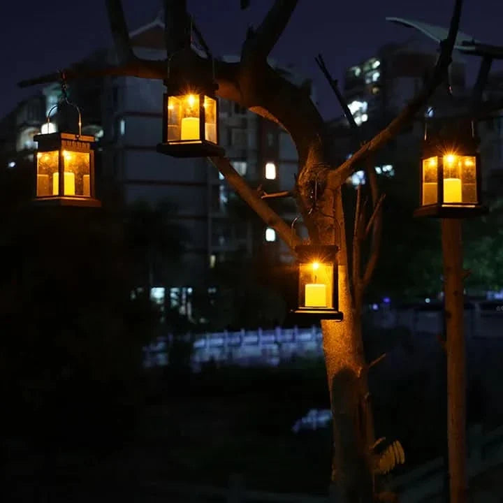 CANDLELIVA – Solar Candle Lantern for Cozy Outdoor Ambience