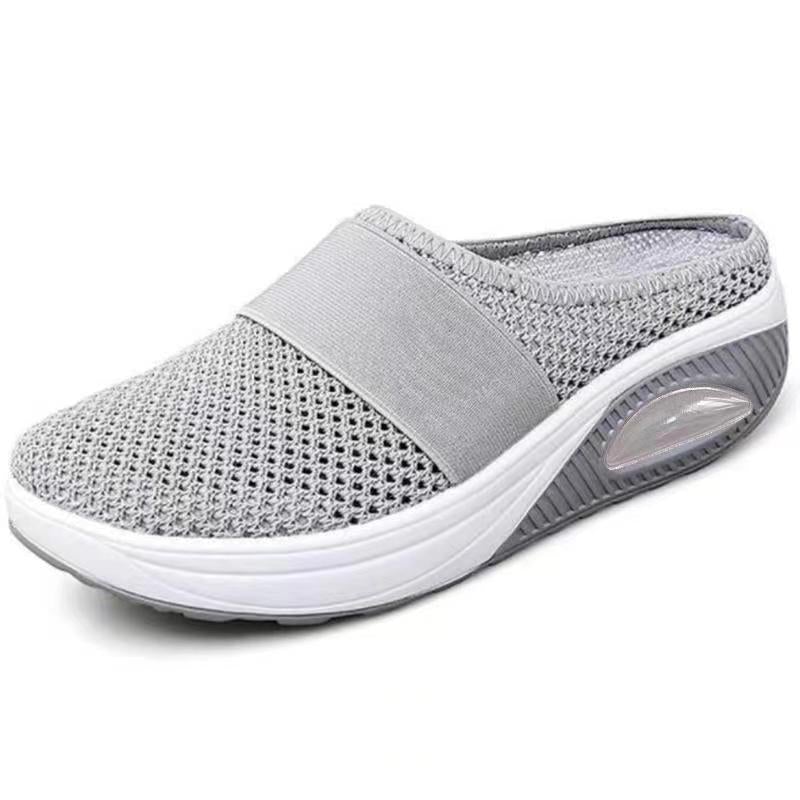 Women's Cushioned Walking Sneakers with Air Sole Technology for All-Day Comfort and Joint Support