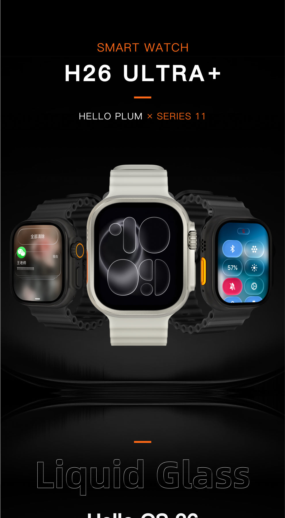 Smart Watch for Android with Bluetooth Calling, Fitness Smartwatch with AMOLED Display, Heart Rate and Sleep Tracking