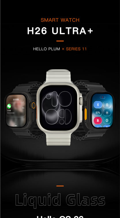 Smart Watch for Android with Bluetooth Calling, Fitness Smartwatch with AMOLED Display, Heart Rate and Sleep Tracking