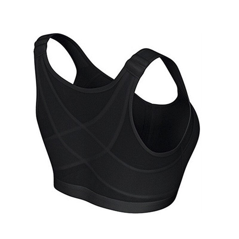 Women's Back Support Bra with Shoulder Alignment for Better Posture and Comfort