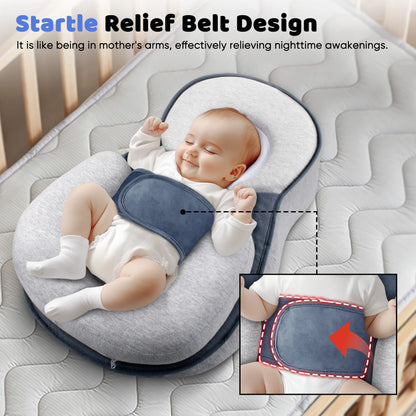 Uplifted Comfort Baby Lounger for Newborns and Infants