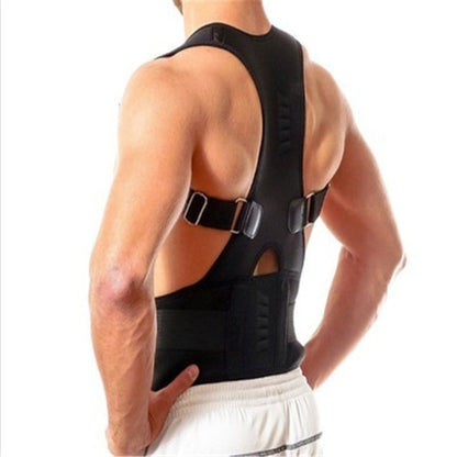 Magnetic Posture Corrector Back Brace Support for Men Women Adjustable Shoulder Alignment Therapy Upper Body Spine Straightener Unisex