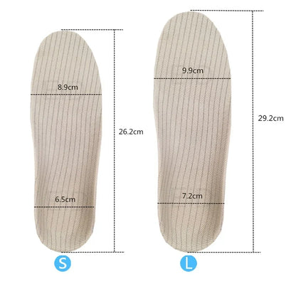 Orthopedic Gel Insoles with Arch Support for Plantar Fasciitis Relief