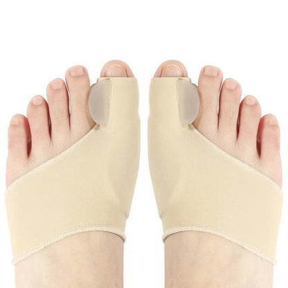 Bunion Corrector Sleeve with Gel Pad for Big Toe Pain Relief & Alignment | Soft Orthopedic Toe Straightener for Hallux Valgus