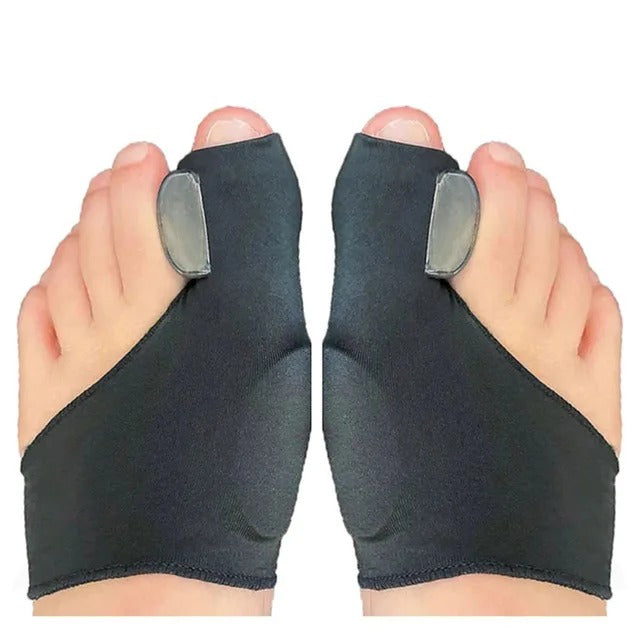 Orthopedic Toe Straightener for Bunion Relief and Big Toe Alignment with Soft Gel Cushion | Discreet Pain Relief Support Brace for Walking S