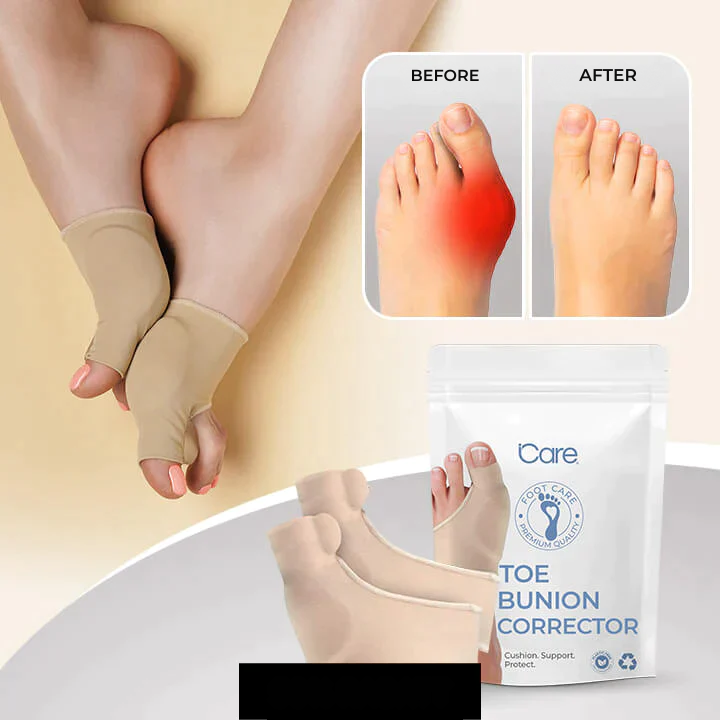 Orthopedic Toe Straightener for Bunion Relief and Big Toe Alignment with Soft Gel Cushion | Discreet Pain Relief Support Brace for Walking S
