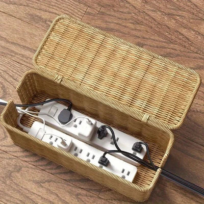 CABLENEST – Hand Woven Cable Organizer Box