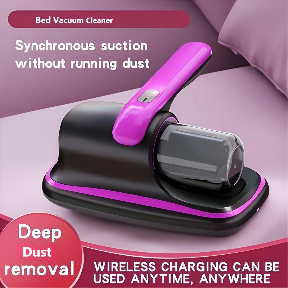 Compact Handheld Vacuum Cleaner with Cordless Design & USB Charging | Ideal for Mattresses and Upholstery