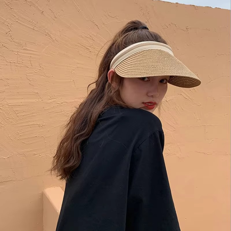Summer Sun Visor Hat | UV Protection Wide Brim Design for Outdoor Comfort