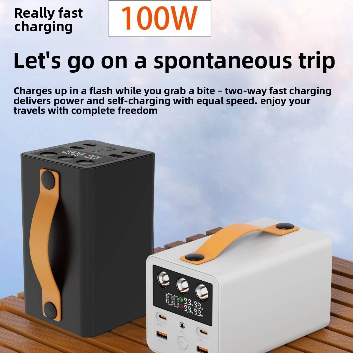 Ortekor Best Power Bank | Best Portable Charger with Fast Charging & Digital Display | High-Capacity Portable Power Bank for iPhone, Samsung & Android