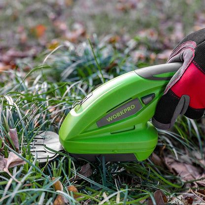 Cordless Electric Hedge Trimmer - Lightweight One-Hand Grass Shears for Lawn Edging & Shrub Sculpting - Rechargeable 7.2V Battery Pruning