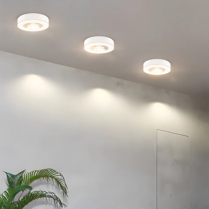 Slim LED Recessed Ceiling Light – Low-Profile Downlight, Dimmable Flush Mount for Kitchen, Living Room, Office