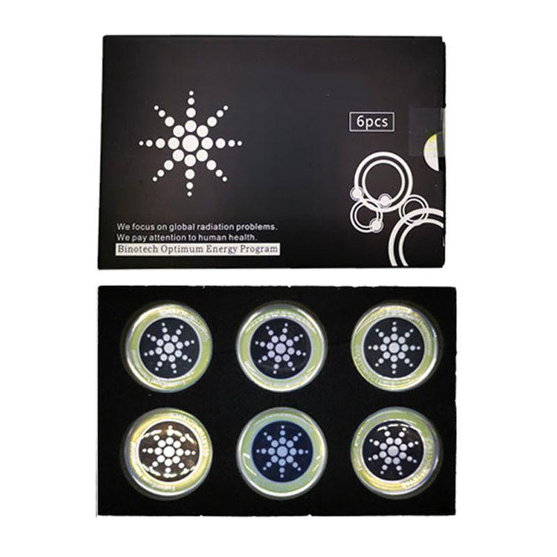EMF Radiation Blocking Stickers for Cell Phone, Router & Electronics – 6-Pack Shield for Home & Office