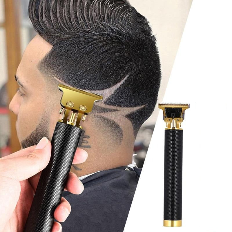 Cordless T-Blade Hair Trimmer for Precision Cuts, Beards, Edges & Detail Work – Rechargeable Men's Grooming Clipper for Home & Travel Use
