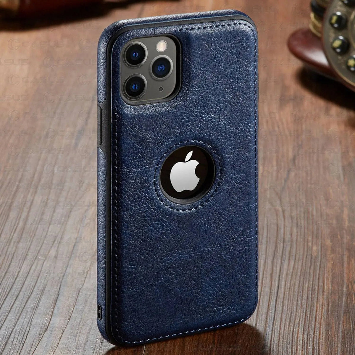 Leather Fitted iPhone 11 / 11 Pro / 11 Pro Max Shell – Edge Guard, Camera Lift, Full-Button Coverage