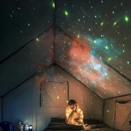 Astronaut Star Projector LED Night Light with Remote Control 8 Color Modes Rotating Head USB Powered for Bedroom Nursery Space Decor Kids Te