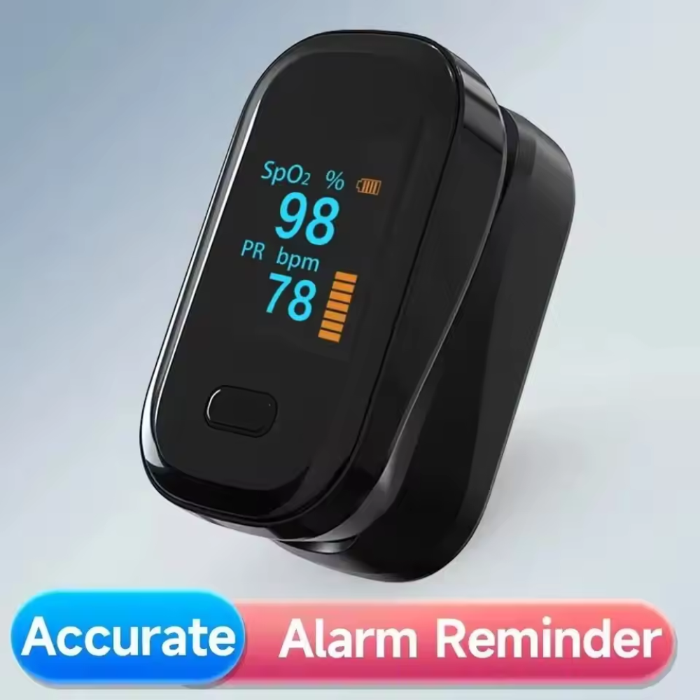 Pulse Oximeter with OLED Display | Compact Design for Accurate Readings
