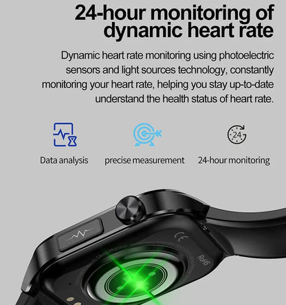 Health Guardian | Smartwatch for Seniors with Vital Signs Monitoring | Bluetooth Connectivity for Peace of Mind