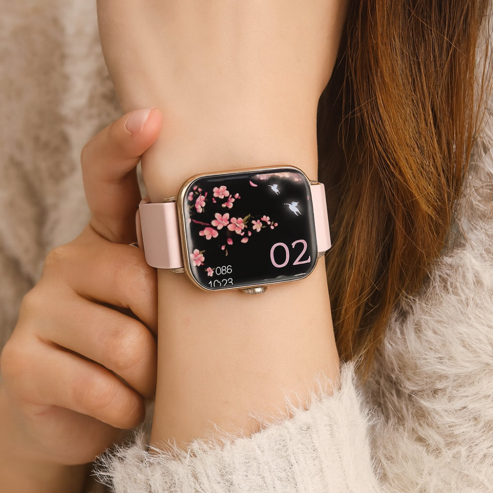 Health Tracker | Smartwatch with Bluetooth Calling & Activity Monitoring | Stylish Design for Daily Wellness
