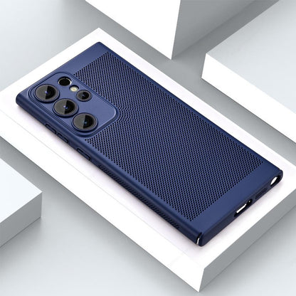 Cooling Phone Case for Samsung Galaxy – Heat-Dissipating TPU Protection with Camera Guard & Raised Edges for S22, S23, S24, S25, Note 20