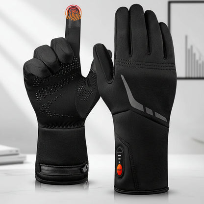 Winter Essentials | Heated Gloves for Men & Women with Waterproof Design | Touchscreen Compatible for Ultimate Warmth