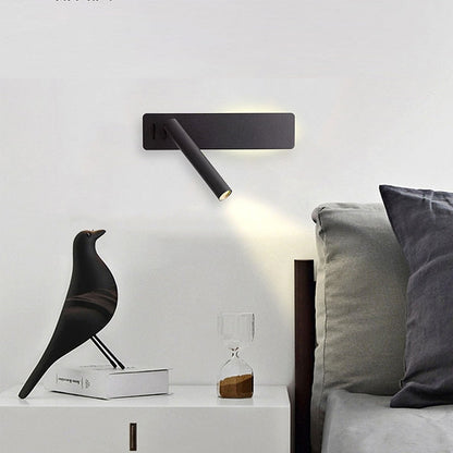 Adjustable LED Reading Wall Light with Rotating Arm for Bedside & Bedroom