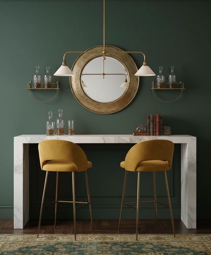 Dual-Head Island Pendant Light with Adjustable Height – Aluminum & Ceramic Shades for Kitchen, Dining Room & Living Space – Dimmable LED Fix